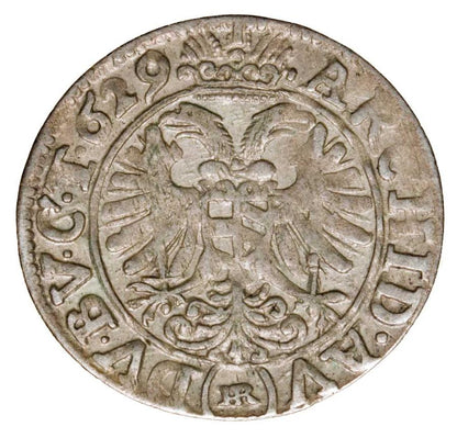 3 krajcary 1629 Ferdynand II Habsburg Slask Wroclaw
