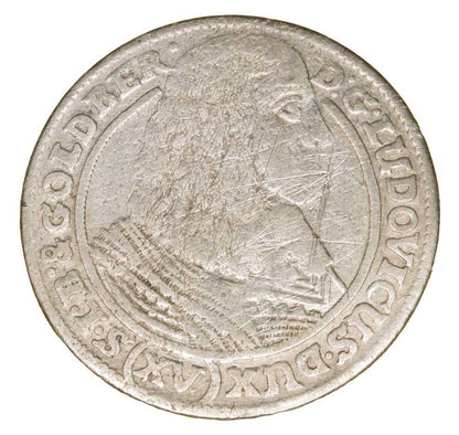 15 krajcarуw 1662 Ludwik IV Legnicki Ksiestwo Brzesko-Legnicko-Wolowskie Brzeg