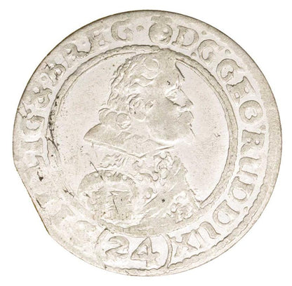 24 krajcary 1623 Jerzy Rudolf Legnicki Ksiestwo Brzesko-Legnicko-Wolowskie