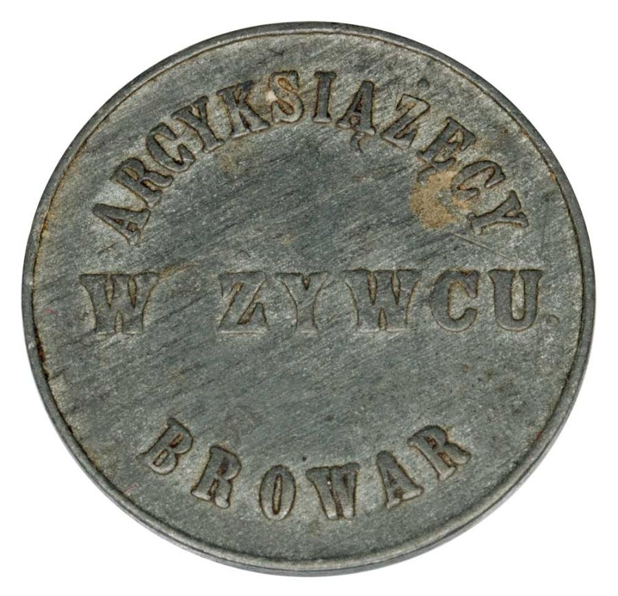Zeton 1 litr Arcyksiazecy Browar w Zywcu
