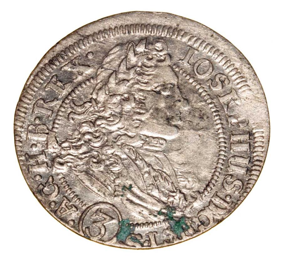3 krajcary 1706 Jуzef I Habsburg Slask Wroclaw