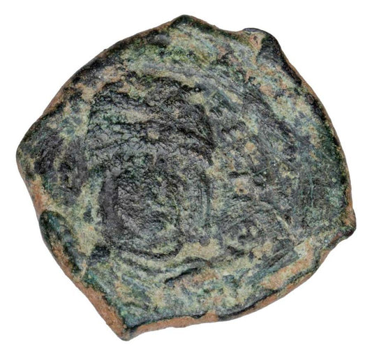 1/2 follis 527-565 Justynian I Wielki Bizancjum Antiochia