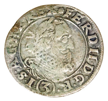 3 krajcary 1627 Ferdynand II Habsburg Slask Wroclaw