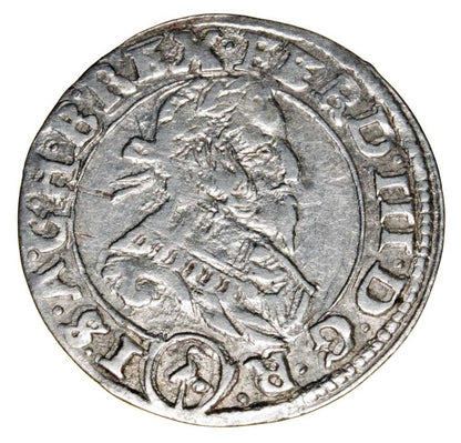 3 krajcary 1637 Ferdynand III Habsburg Slask Wroclaw