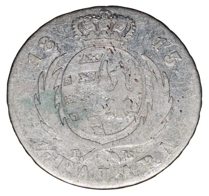 1/3 talara 1813 Fryderyk August Ksiestwo Warszawskie Warszawa