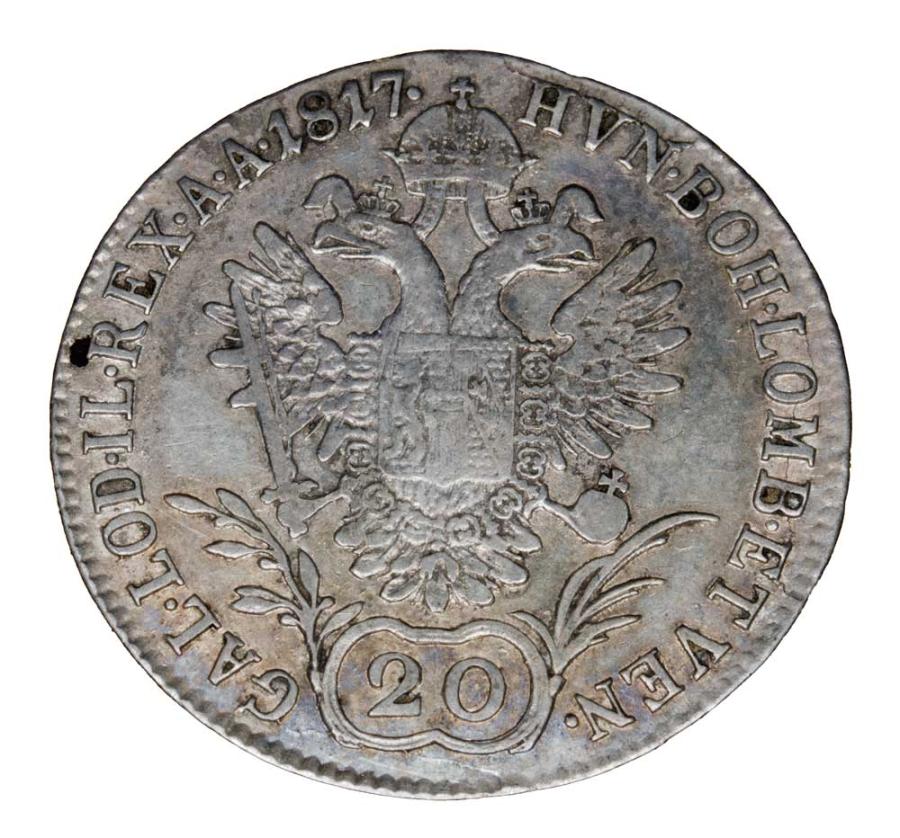 20 koron 1817 Franciszek II Habsburg Austria Wieden A