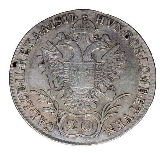 20 koron 1817 Franciszek II Habsburg Austria Wieden A