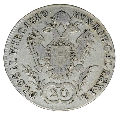 20 koron 1810 Franciszek II Habsburg Austria Wieden A