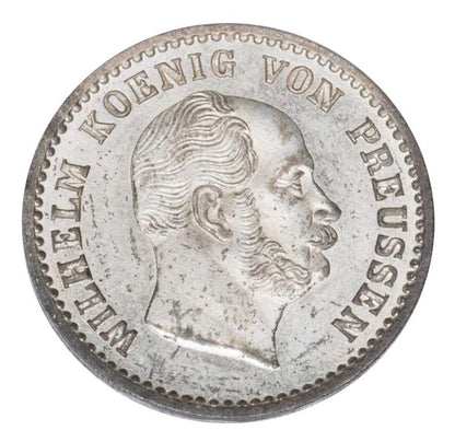 2 1/2 grosza srebrnego 1861 Wilhelm I Hohenzollern Niemcy Berlin A