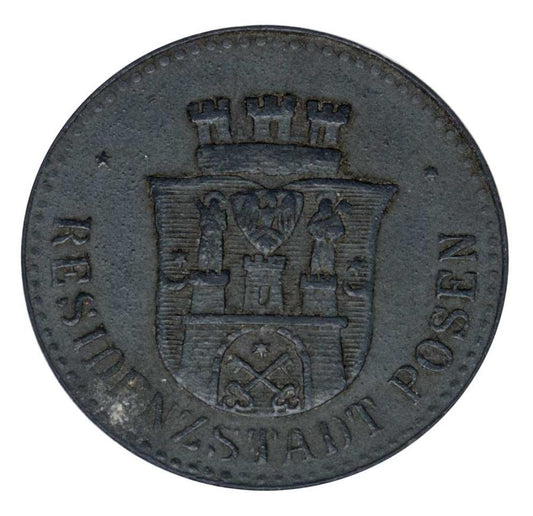 10 fenigуw 1917 Poznan Posen
