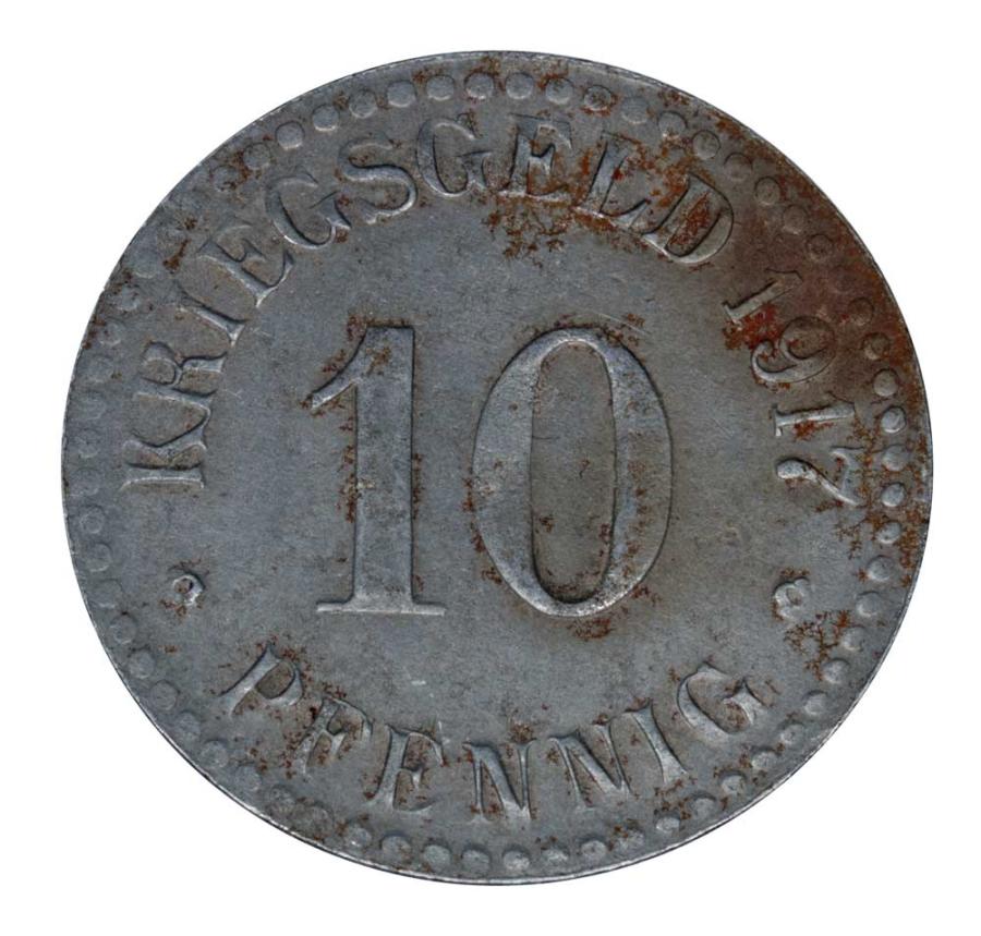 10 fenigуw 1917 Niemcy Cassel