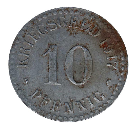 10 fenigуw 1917 Niemcy Cassel