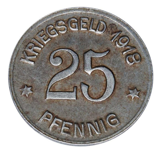 25 fenigуw 1918 Niemcy Coblenz