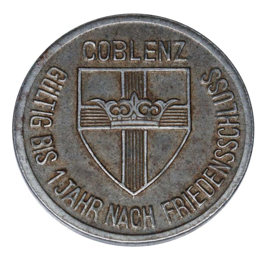 25 fenigуw 1918 Niemcy Coblenz