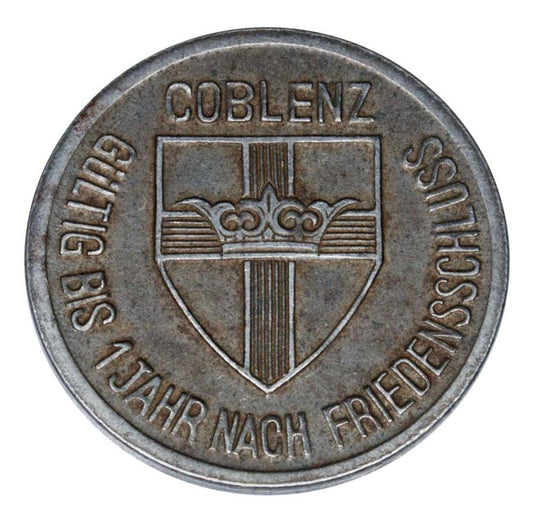 25 fenigуw 1918 Niemcy Coblenz