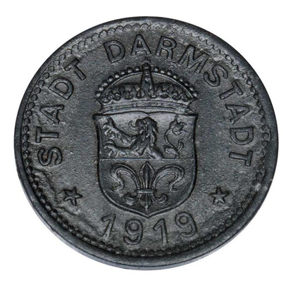 10 fenigуw 1919 Niemcy Darmstadt