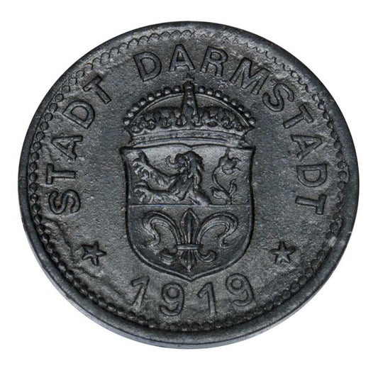 10 fenigуw 1919 Niemcy Darmstadt