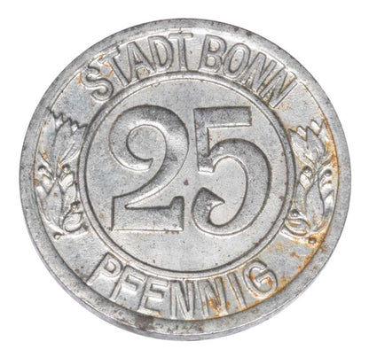 25 fenigуw 1920 Niemcy Bonn