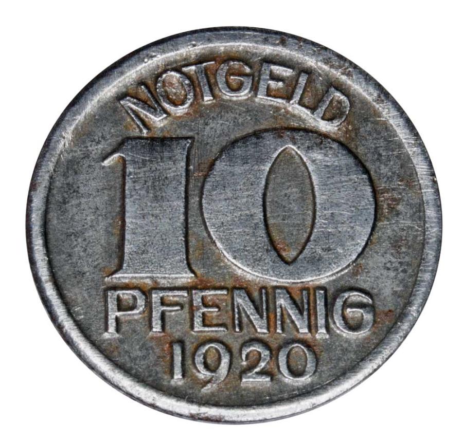 10 fenigуw 1920 Niemcy Halle
