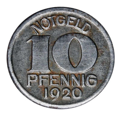 10 fenigуw 1920 Niemcy Halle