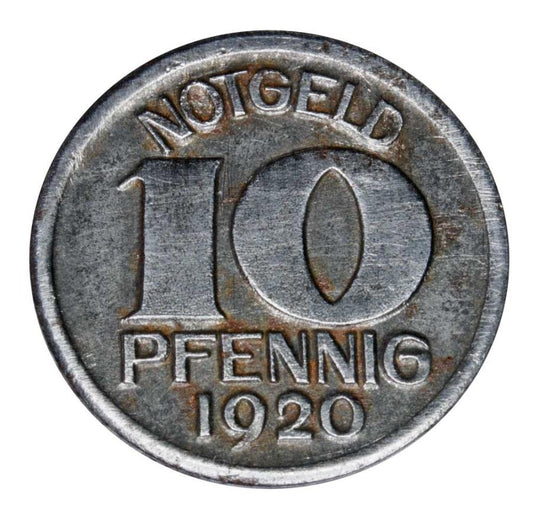 10 fenigуw 1920 Niemcy Halle