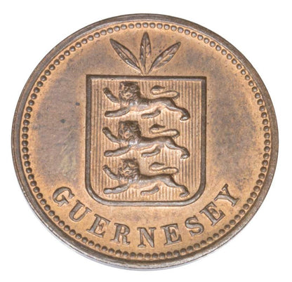 2 doubles 1899 Wielka Brytania Guernsey Birmingham H