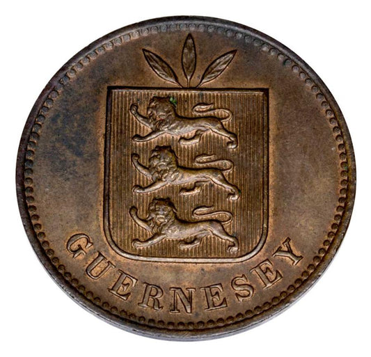 4 doubles 1910 Wielka Brytania Guernsey Birmingham H