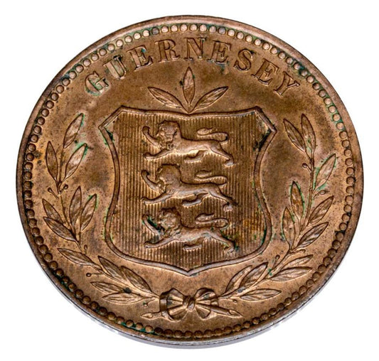 8 doubles 1910 Wielka Brytania Guernsey Birmingham H