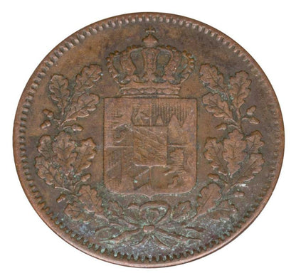 1/2 krajcara 1851 Maksymilian II Niemcy Bawaria