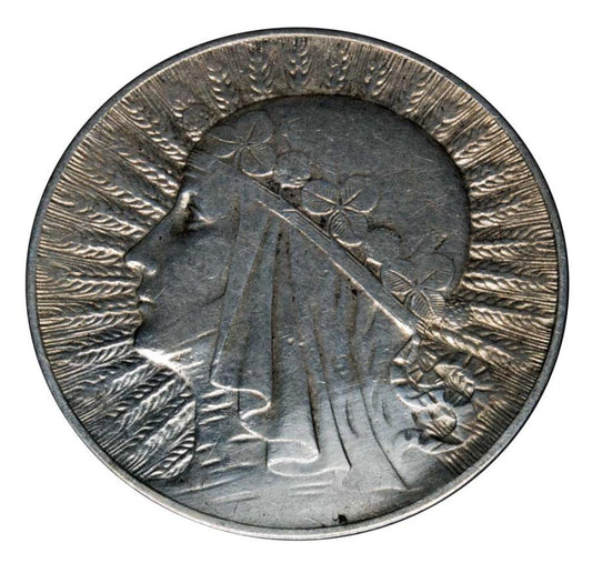 5 zlotych 1933 Polska Warszawa Glowa kobiety