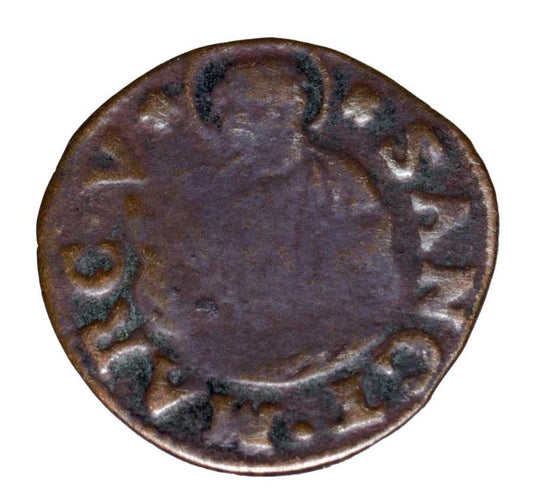 1/2 Soldo / 6 Bagattini 1649-1676 Francesco Molino Wlochy Wenecja