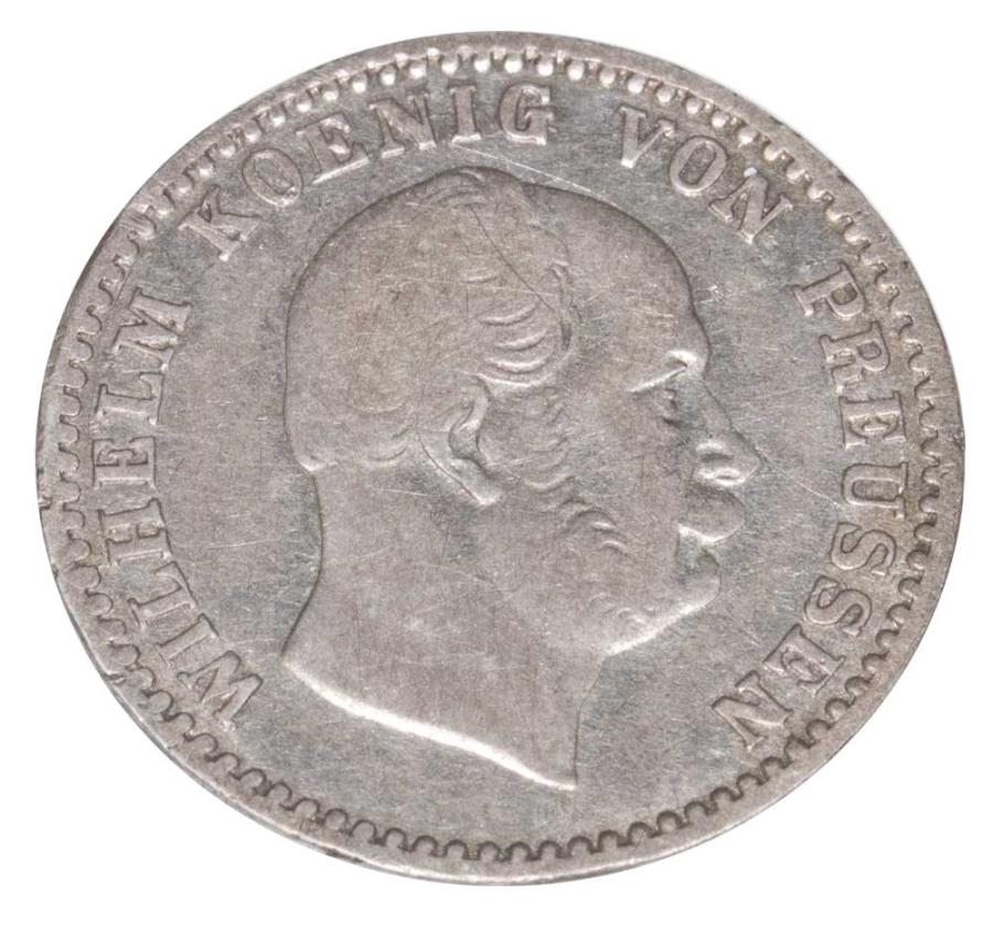 2 1/2 grosza srebrnego 1868 Wilhelm I Hohenzollern Niemcy Berlin
