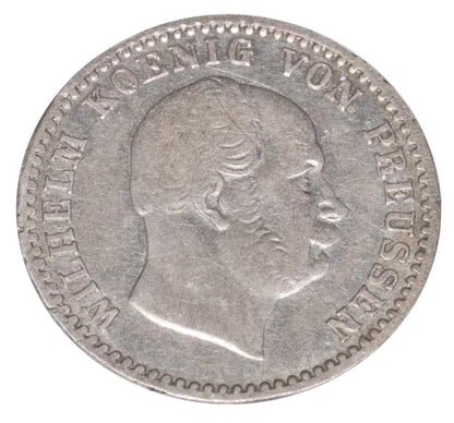2 1/2 grosza srebrnego 1868 Wilhelm I Hohenzollern Niemcy Berlin