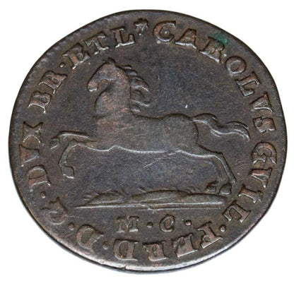 1 fenig 1802 Karol Wilhelm Niemcy Brunszwik Wolfenbьttel