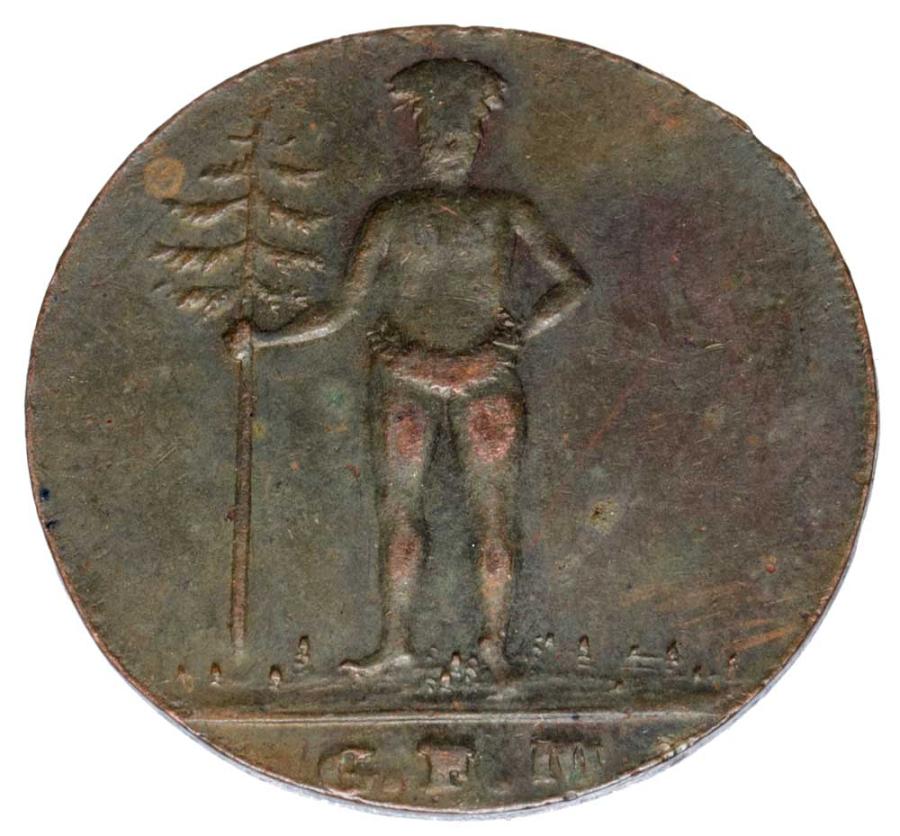 1 fenig 1804 Jerzy III Hanowerski Niemcy Brunszwik Luneburg Calenberg Hanower