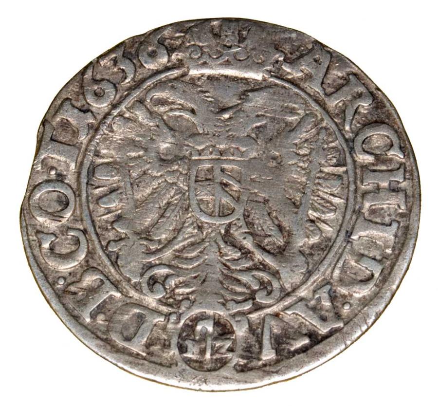 3 krajcary 1636 Ferdynand III Habsburg Slask Wroclaw