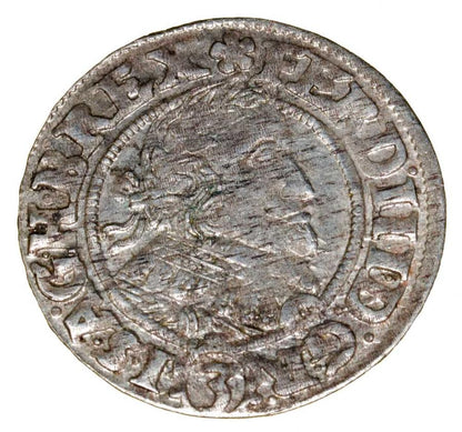 3 krajcary 1638 Ferdynand II Habsburg Slask Wroclaw
