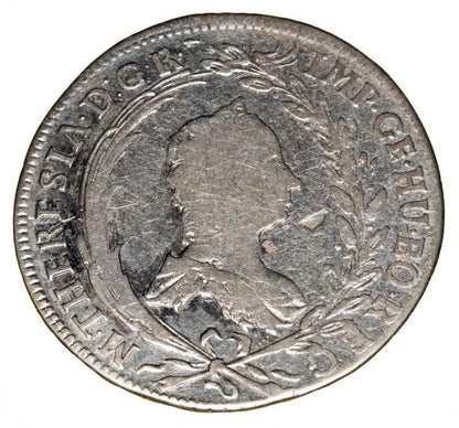 20 krajcarуw 1765 Maria Teresa Habsburg Austria Praga