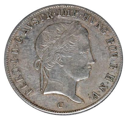 20 krajcarуw 1845 Ferdynand I Habsburg Austria Praga C