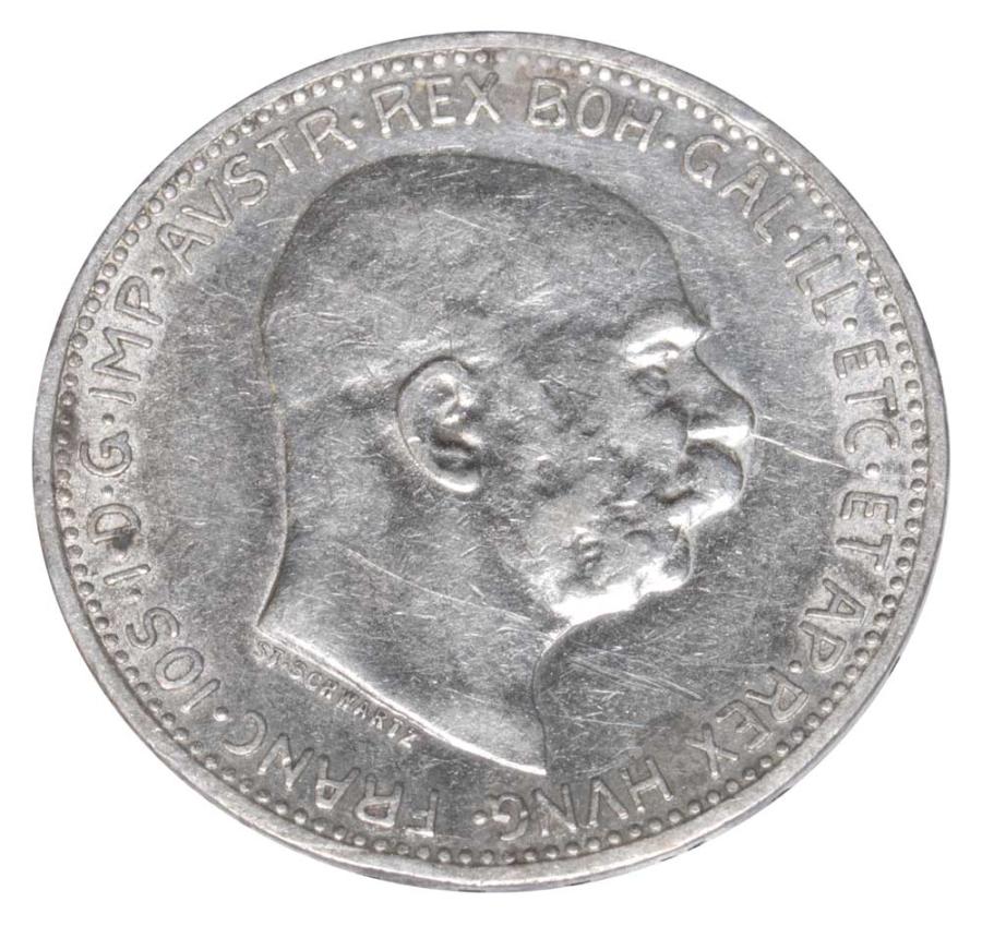 1 korona 1912 Franciszek Jуzef I Austria Wieden