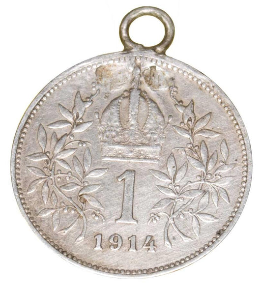 1 korona 1914 Franciszek Jуzef I Austria Wieden